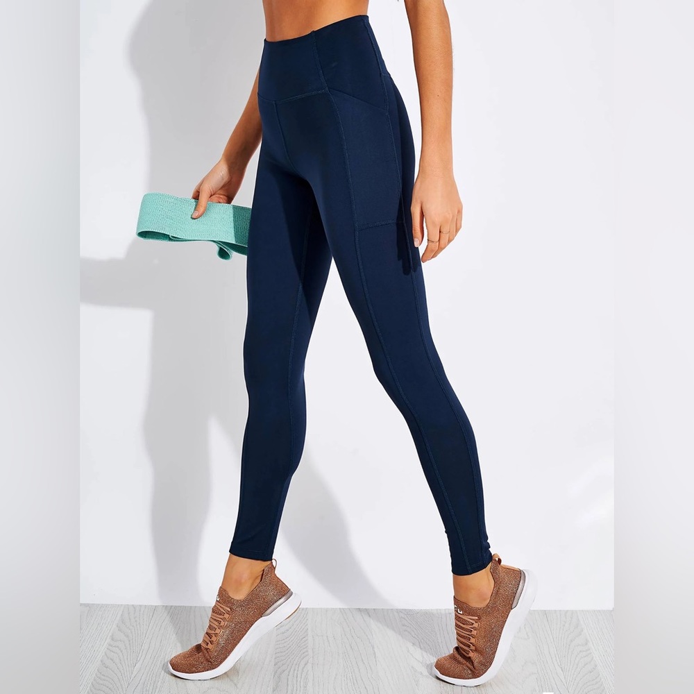 Girlfriend Collective Leggings 4016 With Pockets Size Small